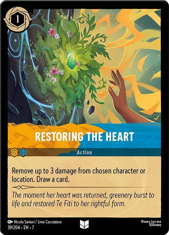  Restoring the Heart (39/204) [Archazia's Island] - Trading Card World