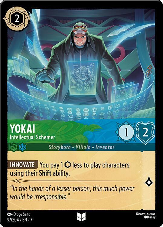  Yokai - Intellectual Schemer (97/204) [Archazia's Island] - Trading Card World