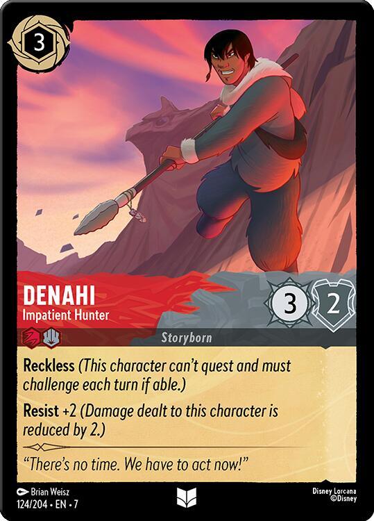  Denahi - Impatient Hunter (124/204) [Archazia's Island] - Trading Card World