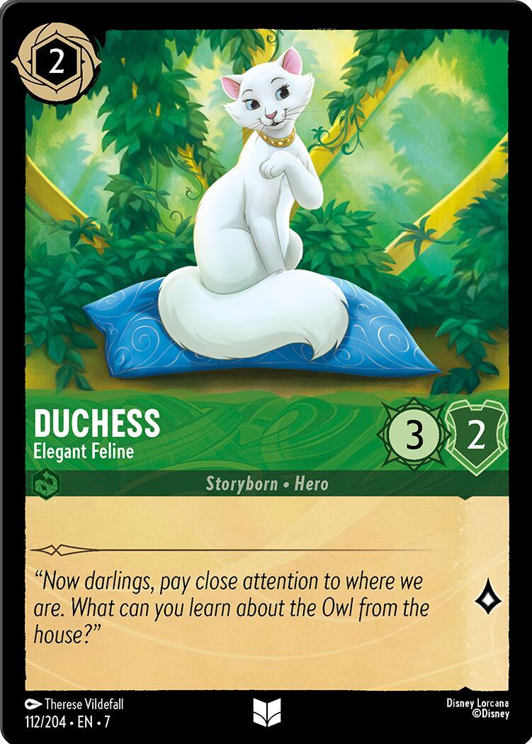  Duchess - Elegant Feline (112/204) [Archazia's Island] - Trading Card World