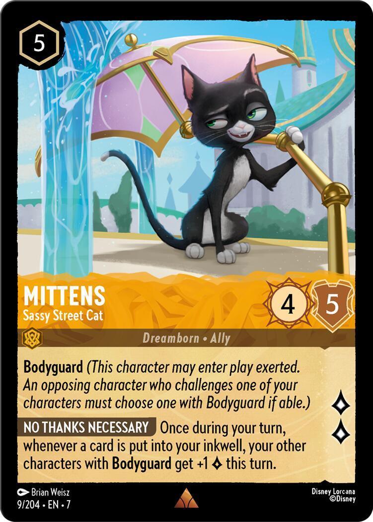  Mittens - Sassy Street Cat (9/204) [Archazia's Island] - Trading Card World