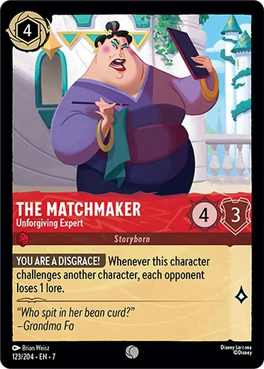  The Matchmaker - Unforgiving Expert (123/204) [Archazia's Island] - Trading Card World