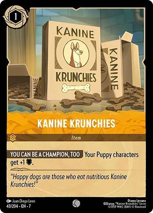  Kanine Krunchies (43/204) [Archazia's Island] - Trading Card World