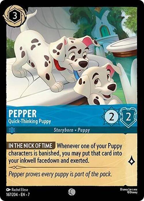  Pepper - Quick-Thinking Puppy (167/204) [Archazia's Island] - Trading Card World