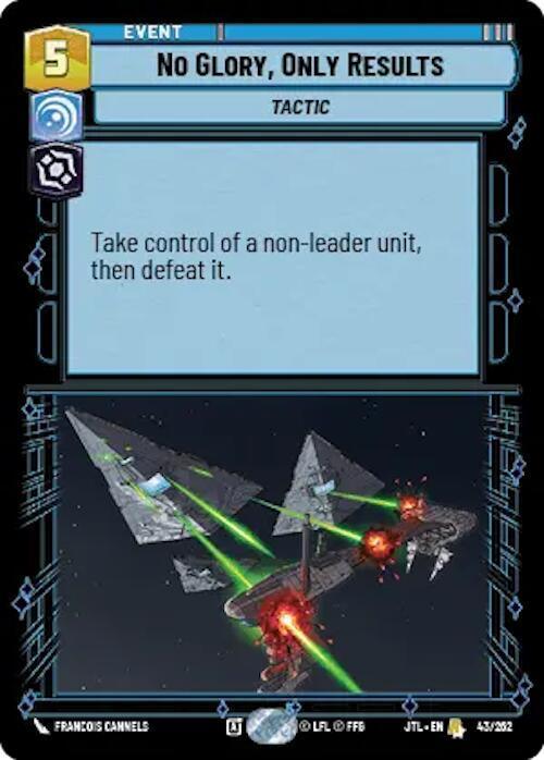  No Glory, Only Results (043/257) [Jump to Lightspeed] - Trading Card World