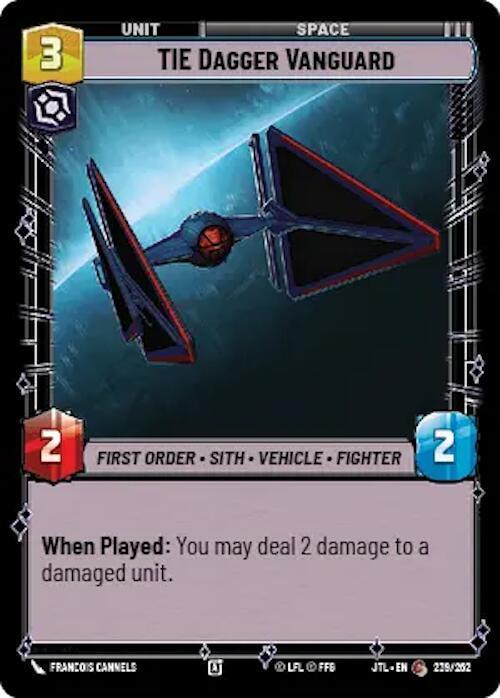  TIE Dagger Vanguard (239/257) [Jump to Lightspeed] - Trading Card World