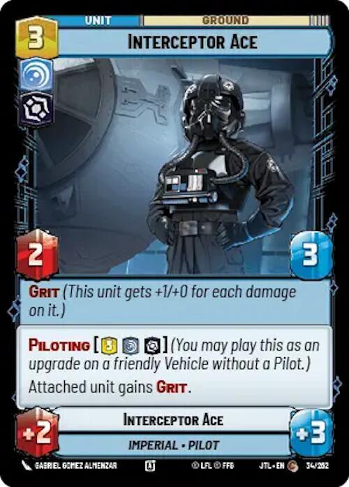  Interceptor Ace (034/257) [Jump to Lightspeed] - Trading Card World