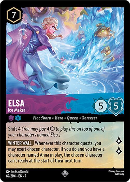  Elsa - Ice Maker (69/204) [Archazia's Island] - Trading Card World