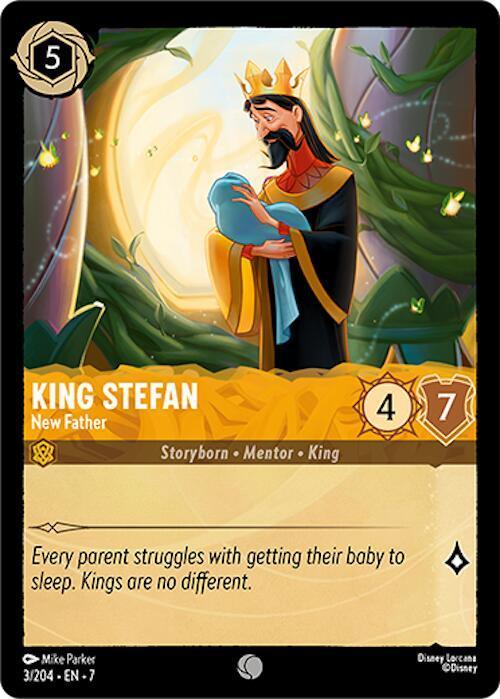  King Stefan - New Father (3/204) [Archazia's Island] - Trading Card World