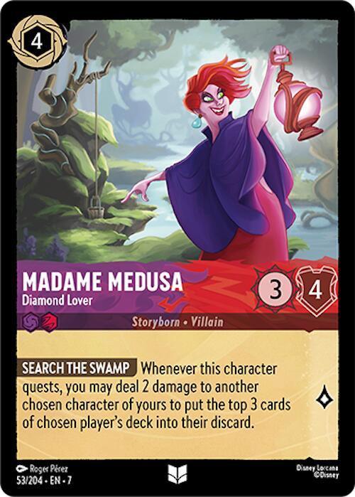  Madame Medusa - Diamond Lover (53/204) [Archazia's Island] - Trading Card World