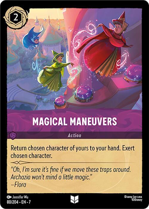  Magical Maneuvers (80/204) [Archazia's Island] - Trading Card World