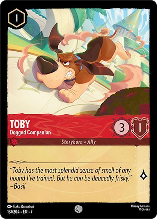  Toby - Dogged Companion (131/204) [Archazia's Island] - Trading Card World