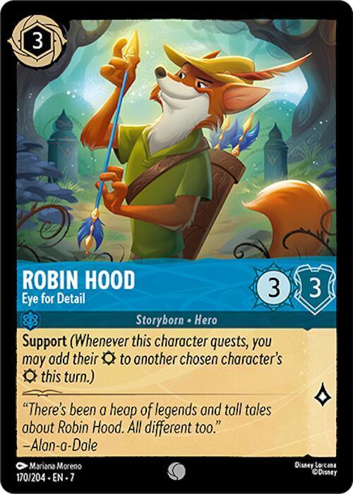  Robin Hood - Eye for Detail (170/204) [Archazia's Island] - Trading Card World