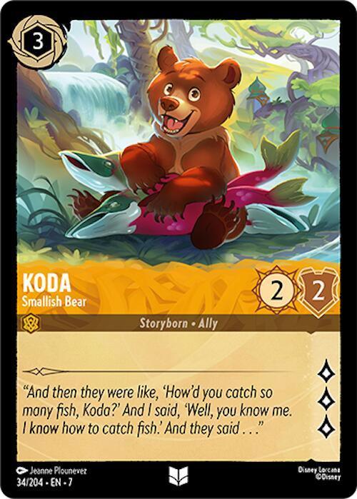  Koda - Smallish Bear (34/304) [Archazia's Island] - Trading Card World