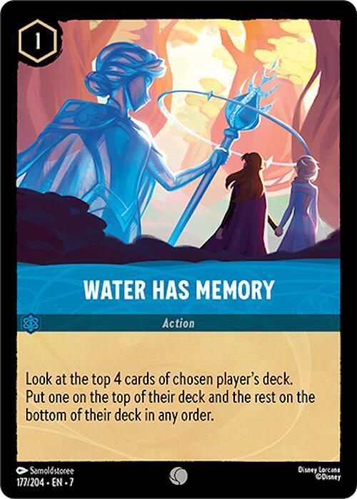  Water Has Memory (177/204) [Archazia's Island] - Trading Card World