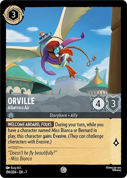  Orville - Albatross Air (194/204) [Archazia's Island] - Trading Card World