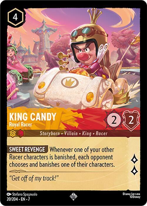  King Candy - Royal Racer (20/204) [Archazia's Island] - Trading Card World