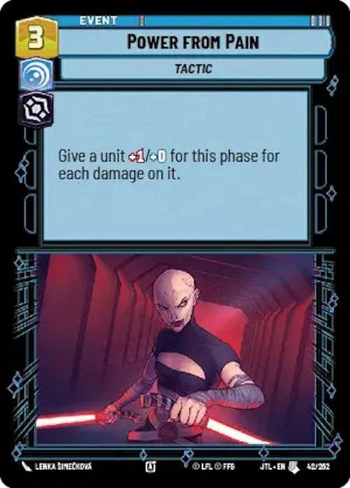 Power from Pain (042/257) [Jump to Lightspeed] - Trading Card World