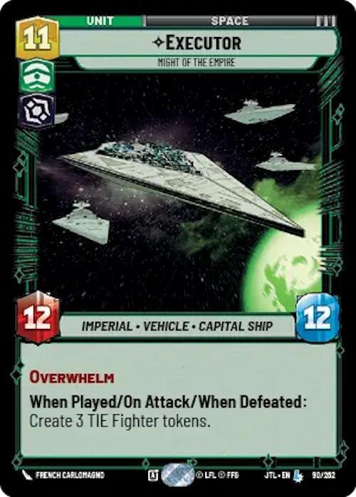  Executor - Might of the Empire (090/257) [Jump to Lightspeed] - Trading Card World
