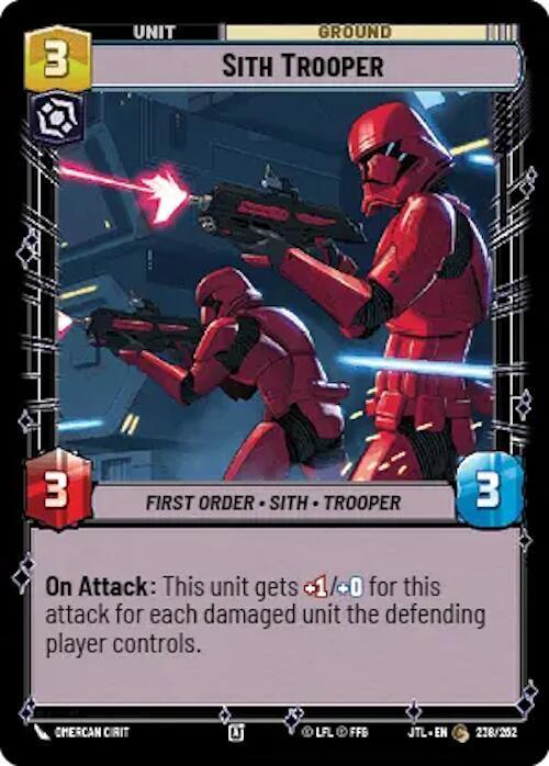  Sith Trooper (238/257) [Jump to Lightspeed] - Trading Card World