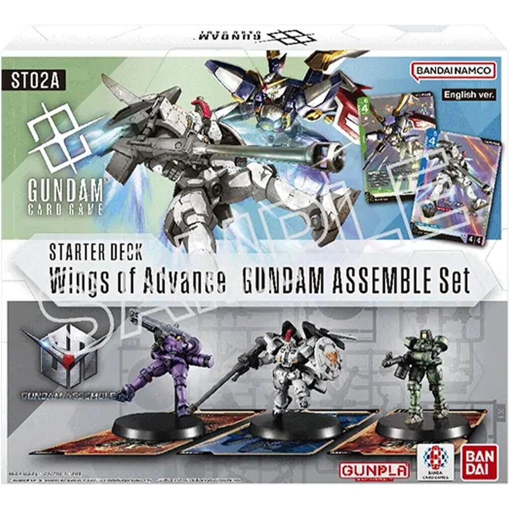 Starter Deck 02: Wings of Advance - Gundam Assemble Starter Set - Starter Deck 02: Wings of Advance (ST02)