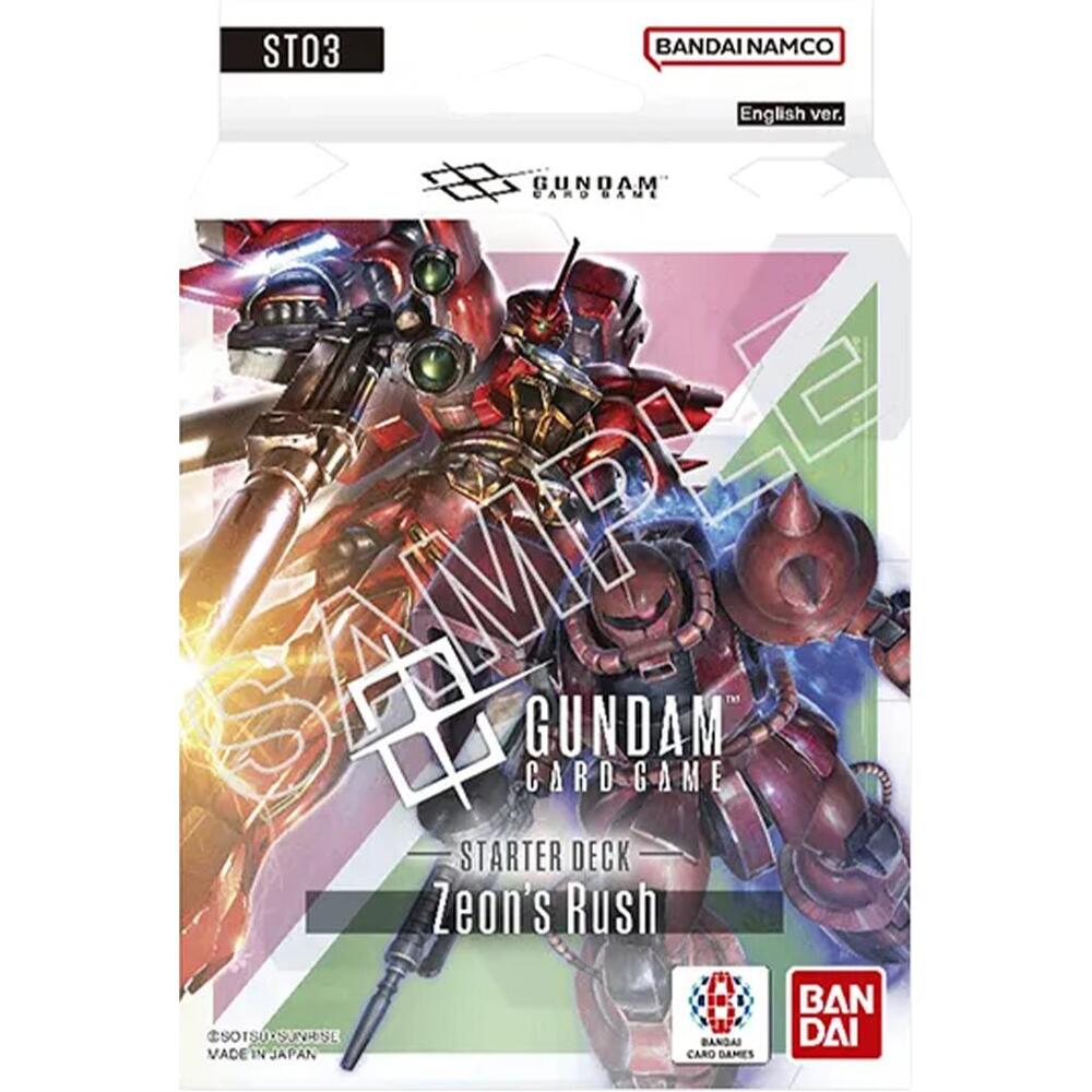 Starter Deck 03: Zeon's Rush - Starter Deck 03: Zeon's Rush (ST03)