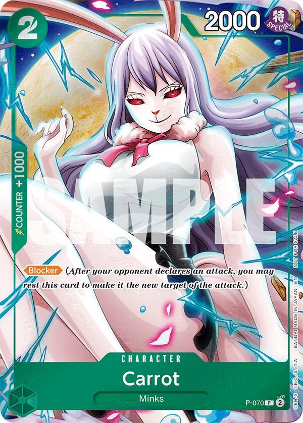 Character, Minks, One Piece Promotion Cards, Promo, Promotional Cards Carrot (Event Pack Vol. 6) [One Piece Promotion Cards] - Trading Card World