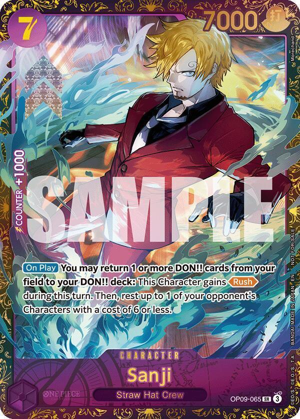 Character, One Piece Promotion Cards, Promotional Cards, Straw Hat Crew, Super Rare Sanji (Championship 25-26 Regionals Season 1) [One Piece Promotion Cards] - Trading Card World