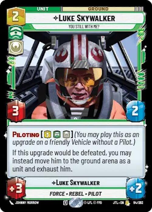  Luke Skywalker - You Still With Me? (094/257) [Jump to Lightspeed] - Trading Card World