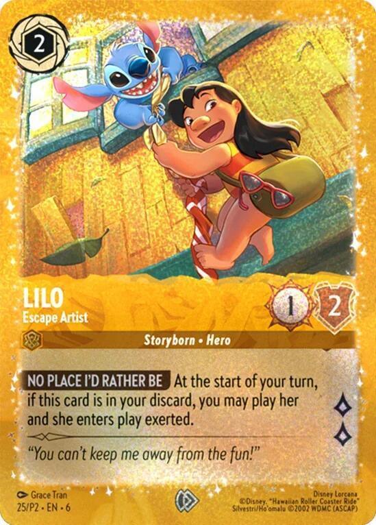  Lilo - Escape Artist (25) [Promo Cards] - Trading Card World