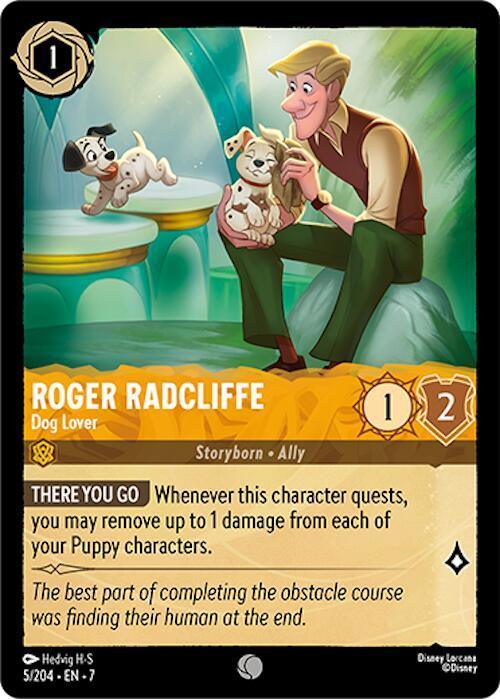  Roger Radcliffe - Dog Lover (5/204) [Archazia's Island] - Trading Card World