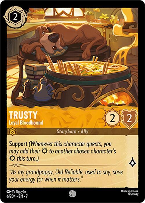  Trusty - Loyal Bloodhound (6/204) [Archazia's Island] - Trading Card World