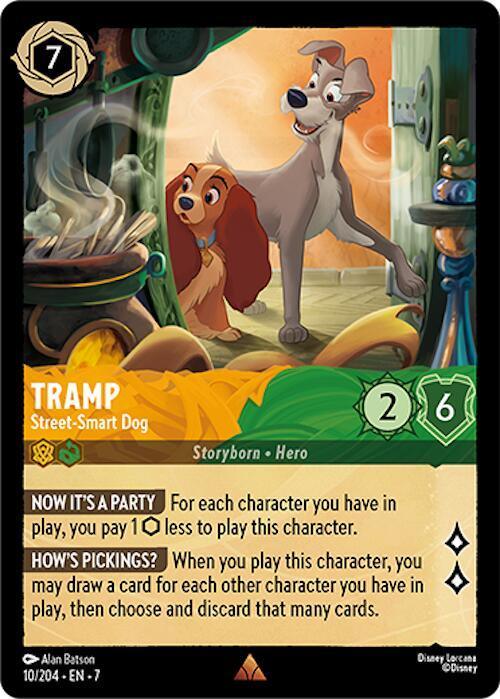  Tramp - Street-Smart Dog (10/204) [Archazia's Island] - Trading Card World
