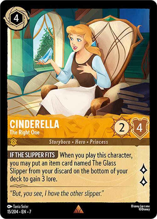  Cinderella - The Right One (15/204) [Archazia's Island] - Trading Card World