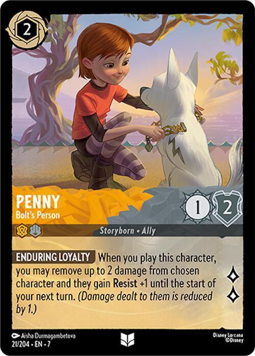 Penny - Bolt's Person (21/204) [Archazia's Island] - Trading Card World