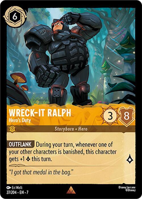  Wreck It Ralph - Hero's Duty (27/204) [Archazia's Island] - Trading Card World