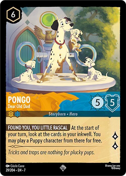  Pongo - Dear Old Dad (29/204) [Archazia's Island] - Trading Card World