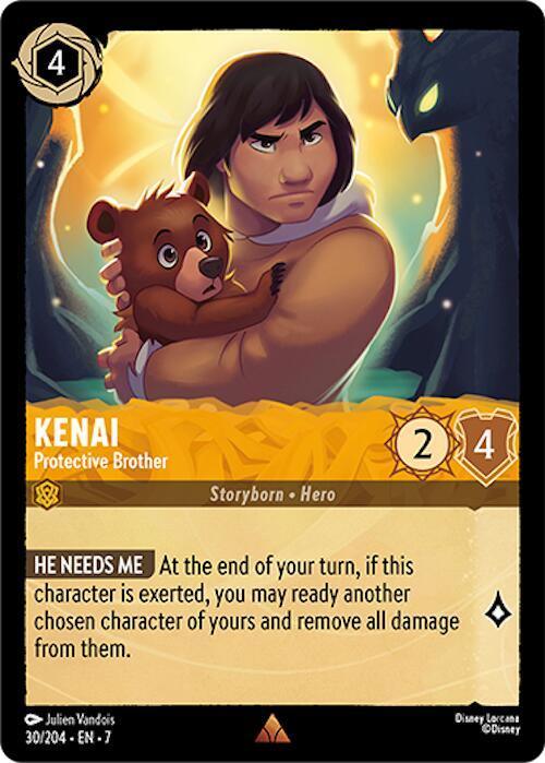  Kenai - Protective Brother (30/204) [Archazia's Island] - Trading Card World