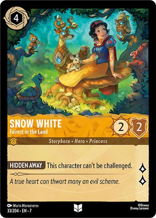  Snow White - Fairest in the Land (33/204) [Archazia's Island] - Trading Card World