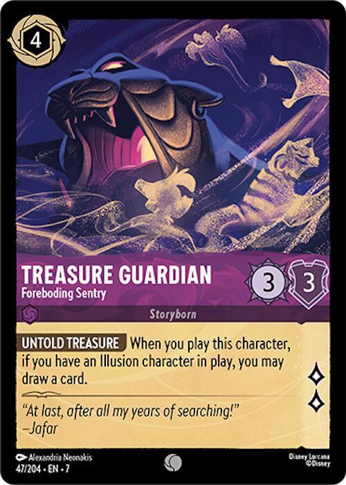  Treasure Guardian - Foreboding Sentry (47/204) [Archazia's Island] - Trading Card World