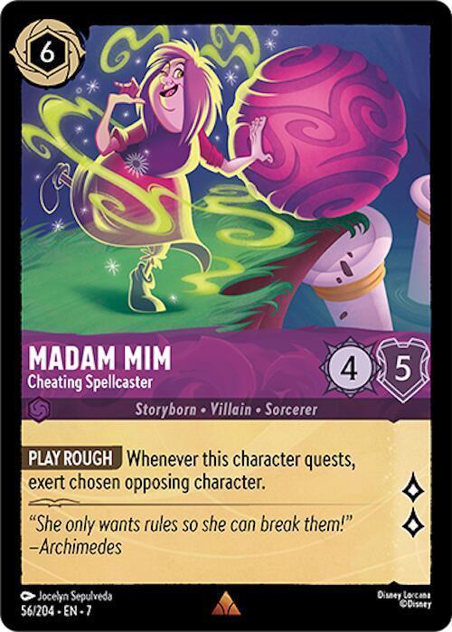  Madam Mim - Cheating Spellcaster (56/204) [Archazia's Island] - Trading Card World