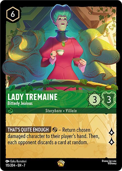  Lady Tremaine - Bitterly Jealous (115/204) [Archazia's Island] - Trading Card World