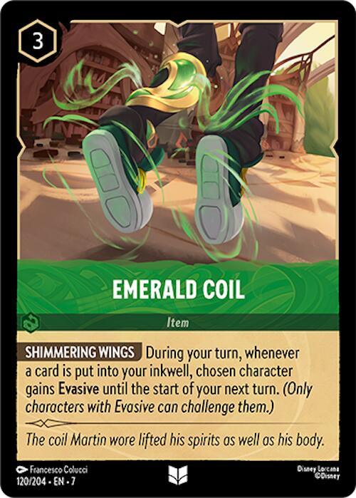  Emerald Coil (120/204) [Archazia's Island] - Trading Card World
