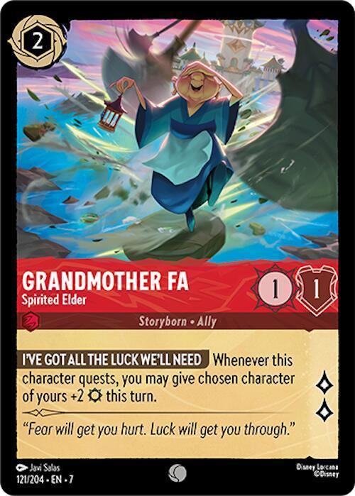  Grandmother Fa - Spirited Elder (121/204) [Archazia's Island] - Trading Card World
