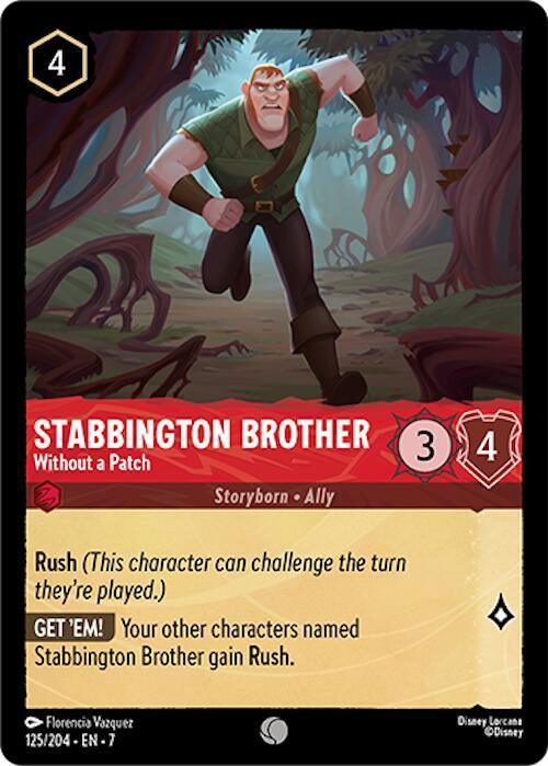  Stabbington Brother - Without a Patch (125/204) [Archazia's Island] - Trading Card World
