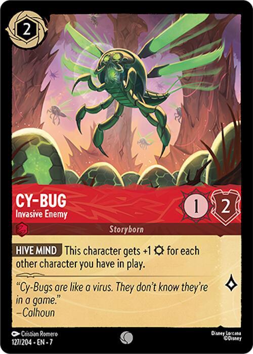  Cy-Bug - Invasive Enemy (127/204) [Archazia's Island] - Trading Card World