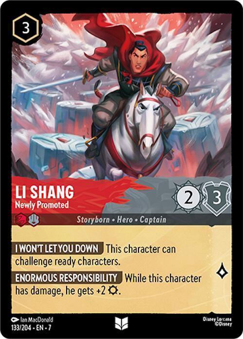  Li Shang - Newly Promoted (133/204) [Archazia's Island] - Trading Card World