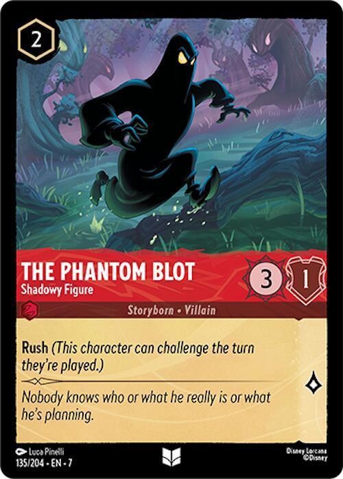  The Phantom Blot - Shadowy Figure (135/204) [Archazia's Island] - Trading Card World