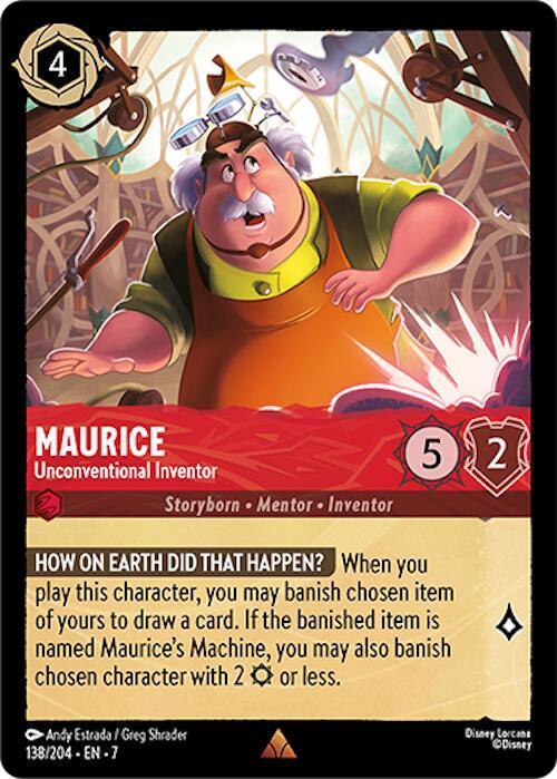  Maurice - Unconventional Inventor (138/204) [Archazia's Island] - Trading Card World