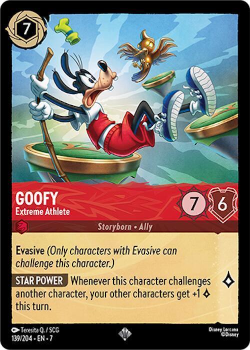  Goofy - Extreme Athlete (139/204) [Archazia's Island] - Trading Card World